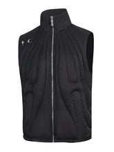 2026 Winter New Thug Club Down Jacket, Vest, Stand up Collar, Zipper, Warm Tank Top, Thickened Casual Coat