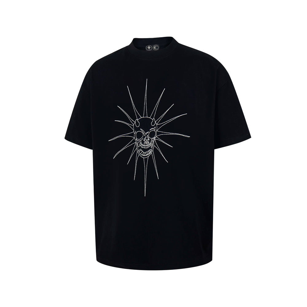 Thug Club's new 2025 summer loose casual short sleeved top T-shirt, men's and women's American trend, niche fashion brand (34)
