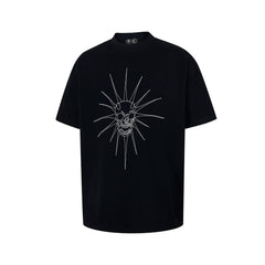 Thug Club's new 2025 summer loose casual short sleeved top T-shirt, men's and women's American trend, niche fashion brand (34)
