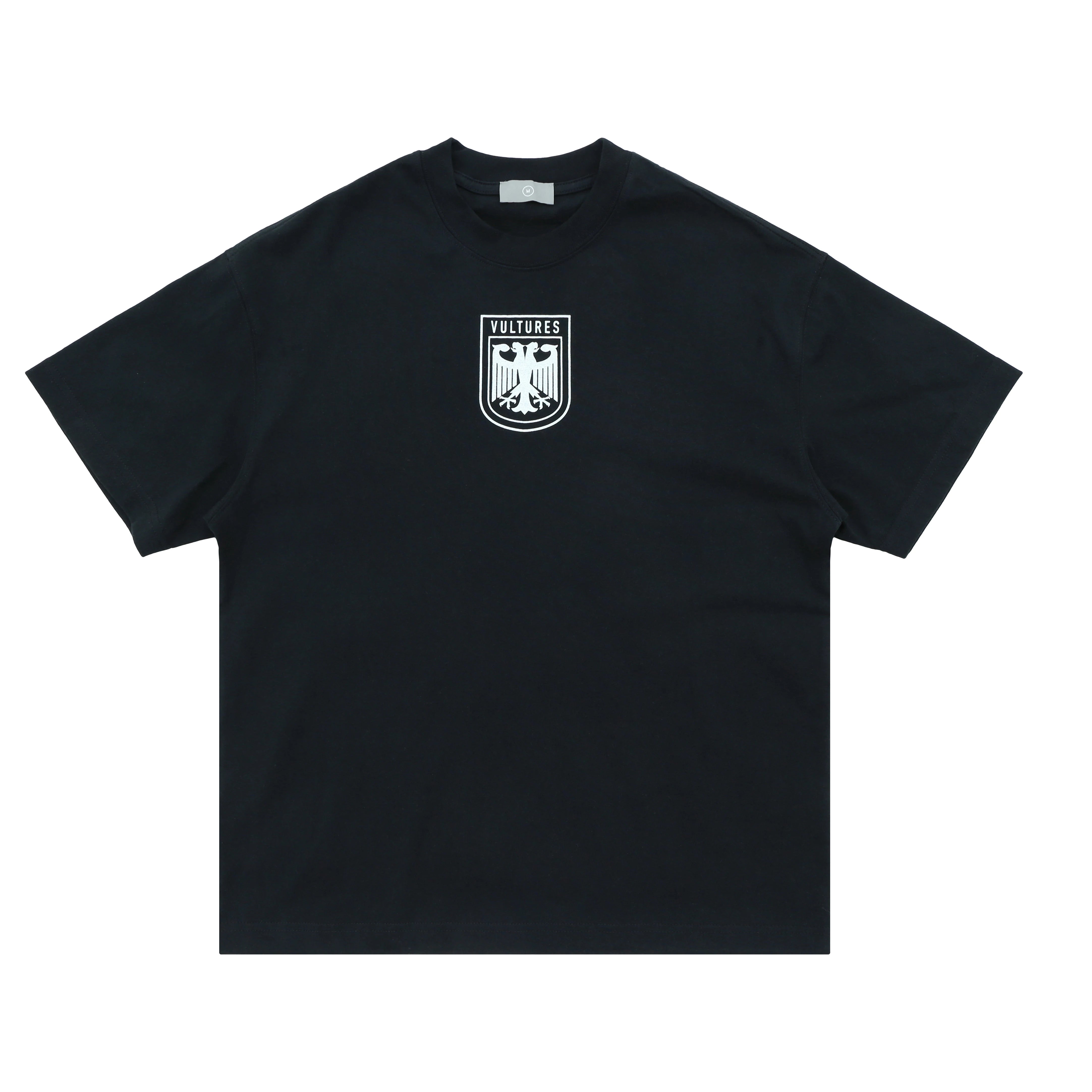 THUG CLUB KANYE minimalist logo double headed eagle print couple men's loose casual Kanye short sleeved T-shirt