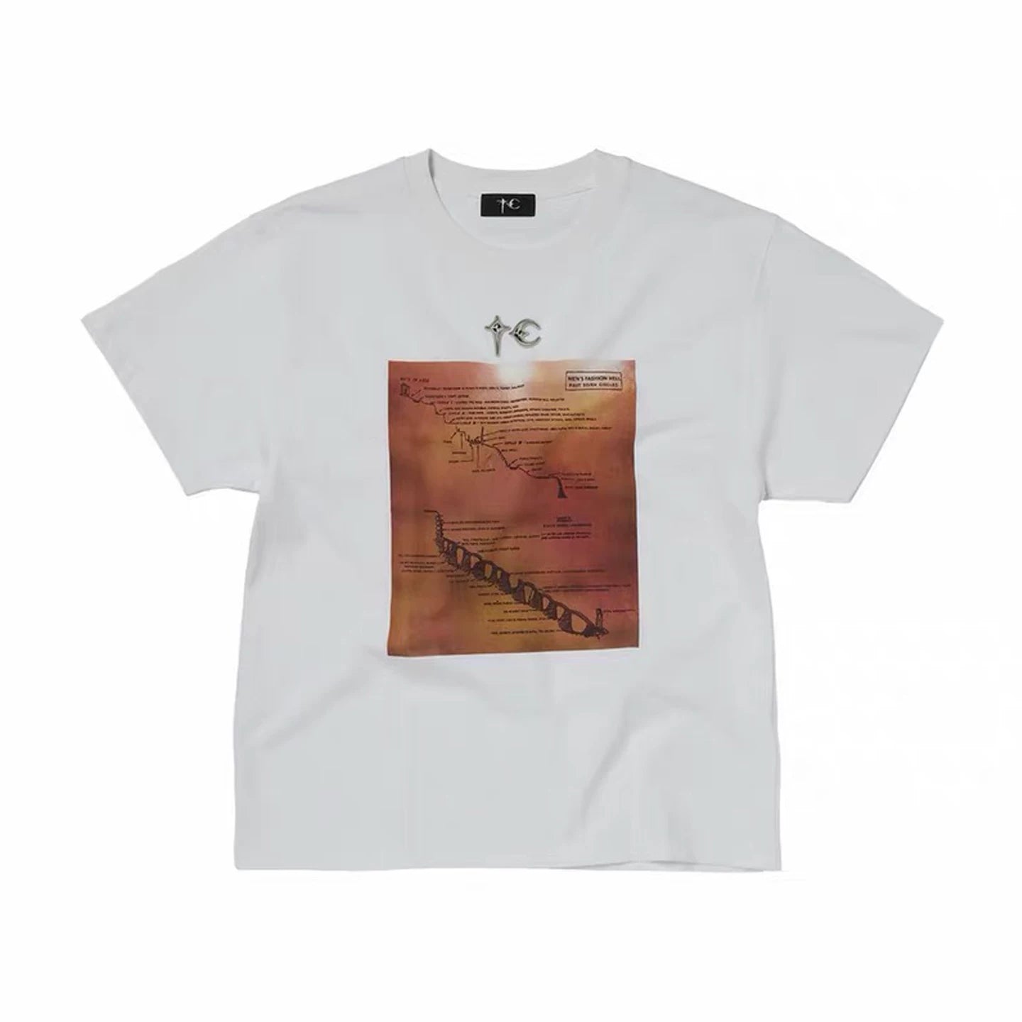 Thug Club Totem Print T-shirt