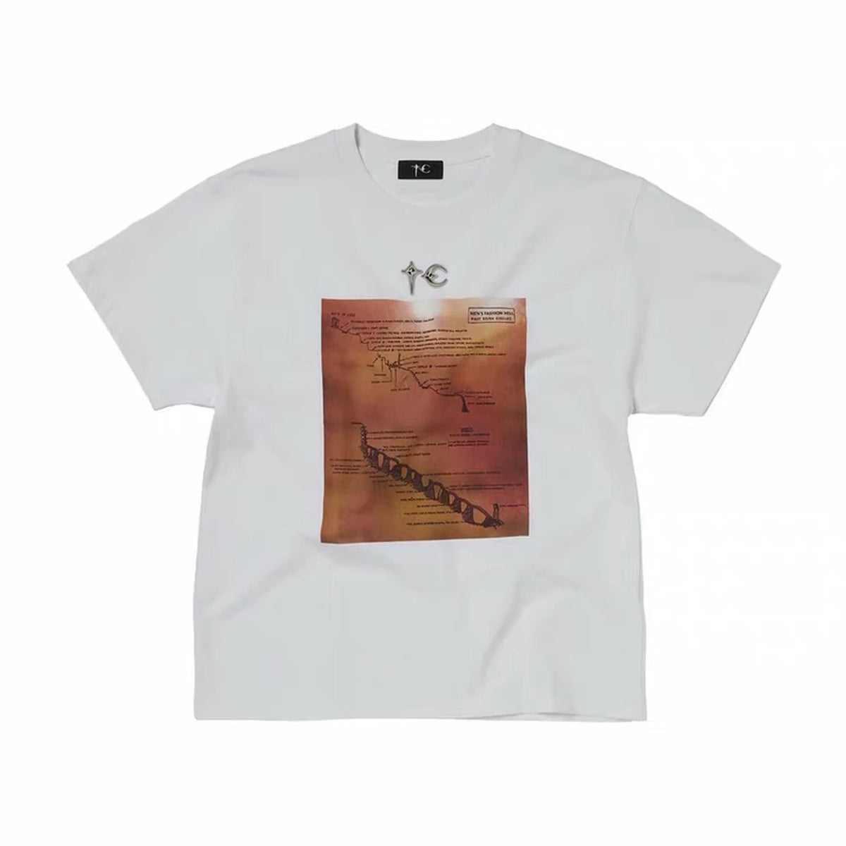 Thug Club Totem Print T-shirt
