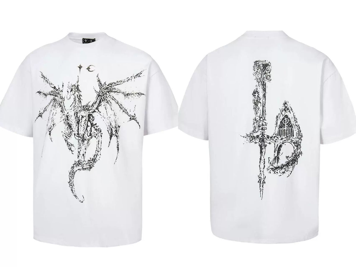 THUG CLUB T-shirt DRAGON