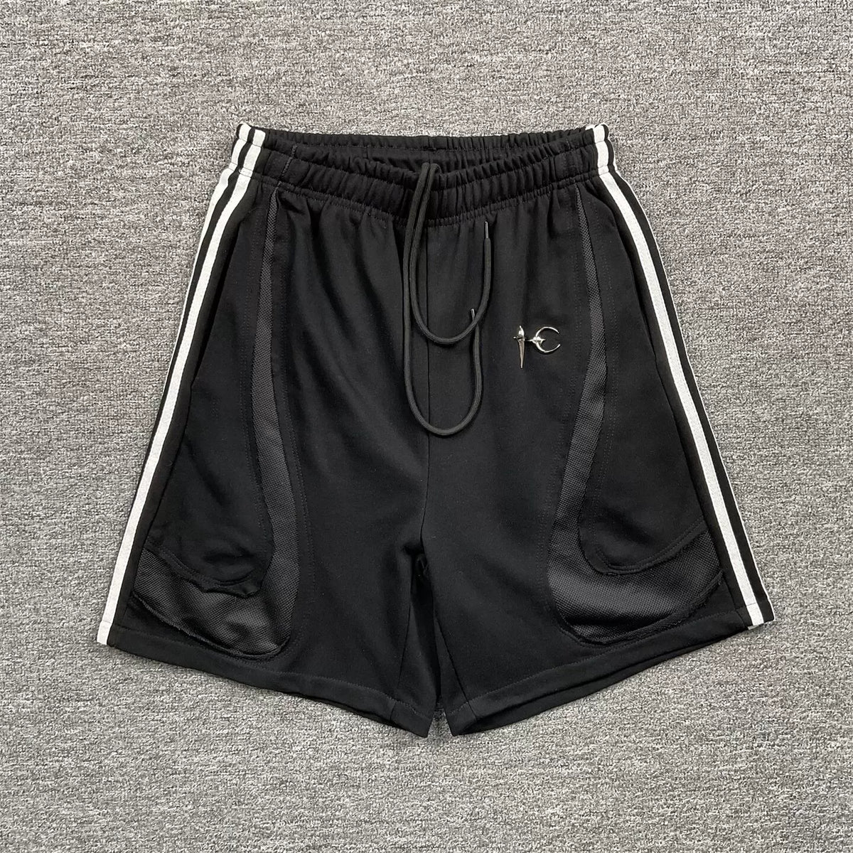 D3242 black shorts
