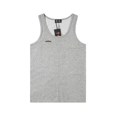 Thug Club European and American High Street Trendy Brand Summer Sports and Leisure Metal Star Moon Logo Sleeveless Tank Top Sweatshirt for Men